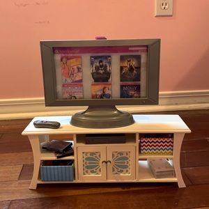 American Girl Doll TV Set